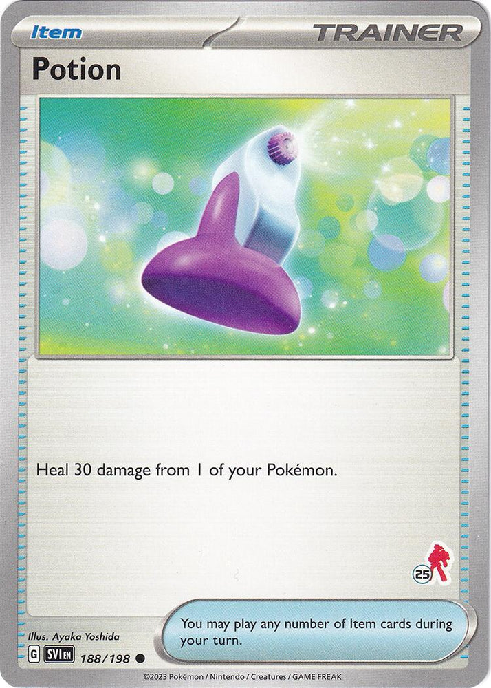 Potion (188/198) (Armarouge Stamp #25) [Battle Academy 2024] Pokémon