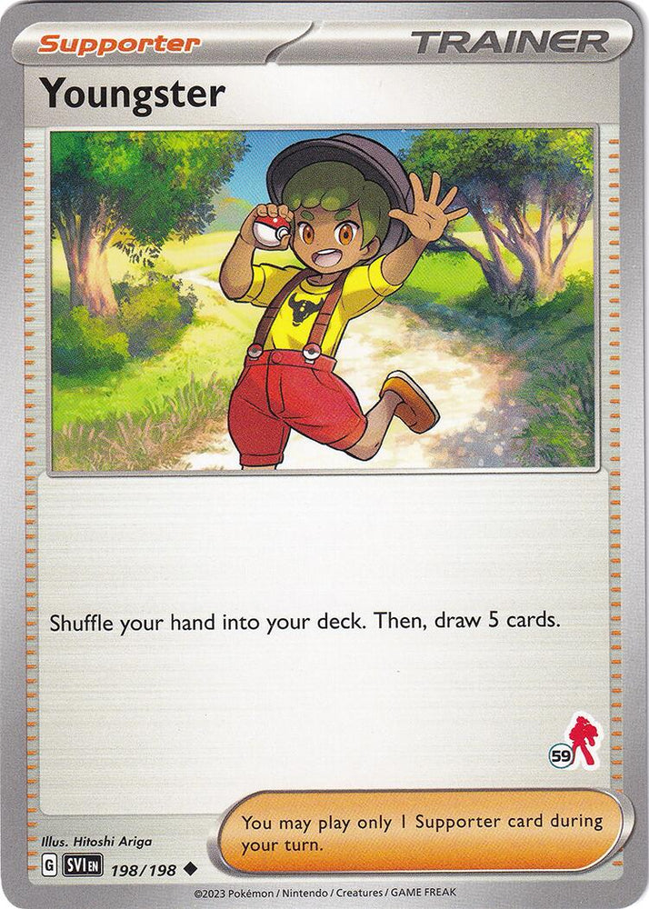 Youngster (198/198) (Armarouge Stamp #59) [Battle Academy 2024] Pokémon