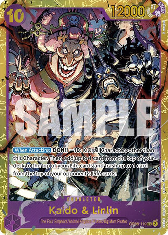 Kaido & Linlin [Two Legends] Bandai