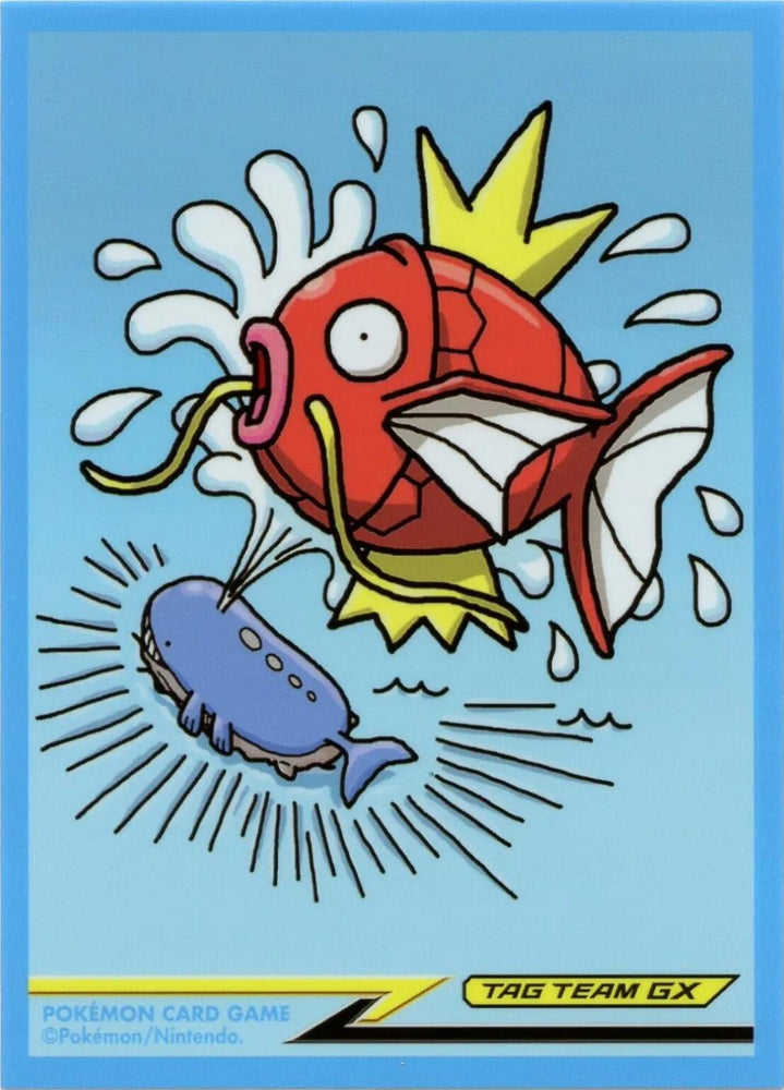 Card Sleeves - Magikarp & Wailord Tag Team GX (64-Pack) (Pokemon Center Japan Exclusive) Pokémon