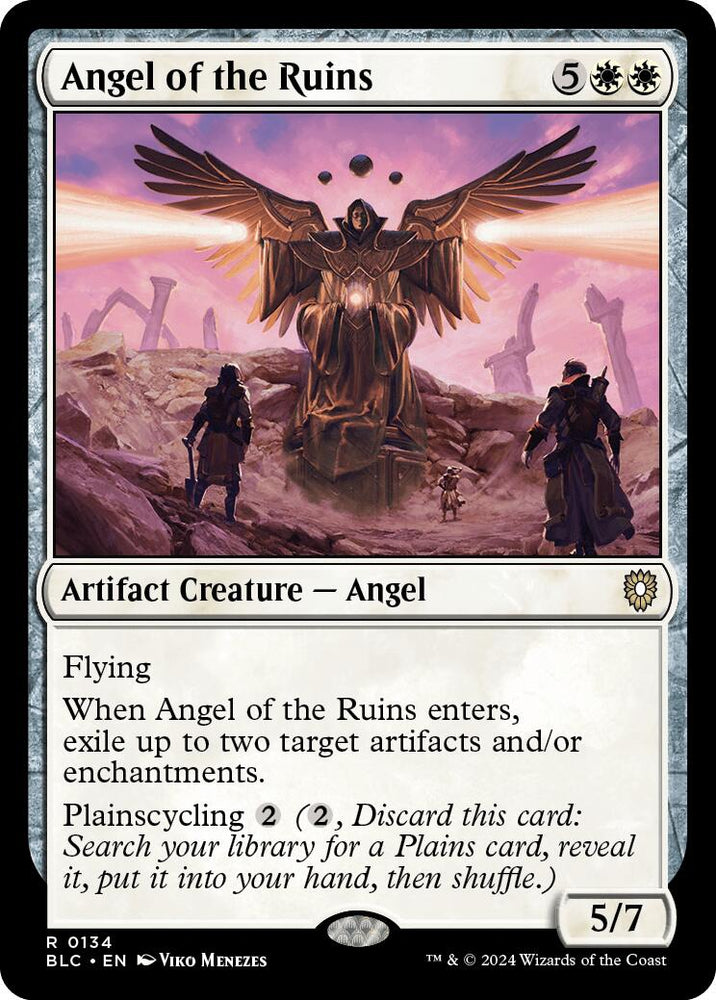 Angel of the Ruins [Bloomburrow Commander] Magic: The Gathering