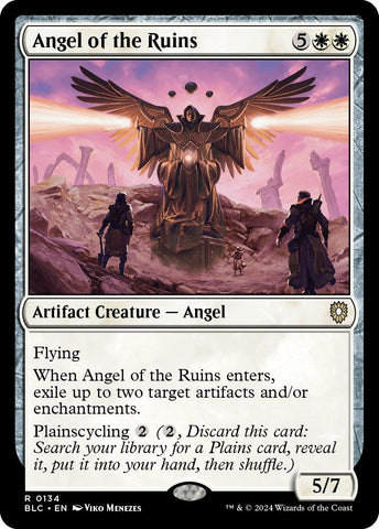 Angel of the Ruins [Bloomburrow Commander] Magic: The Gathering