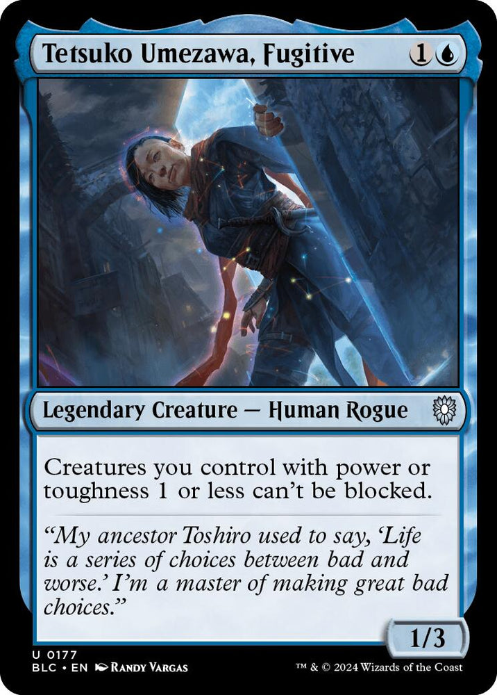 Tetsuko Umezawa, Fugitive [Bloomburrow Commander] Magic: The Gathering