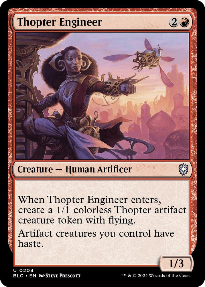 Thopter Engineer [Bloomburrow Commander] Magic: The Gathering
