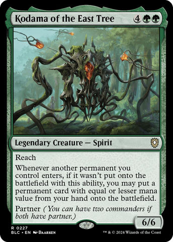Kodama of the East Tree [Bloomburrow Commander] Magic: The Gathering