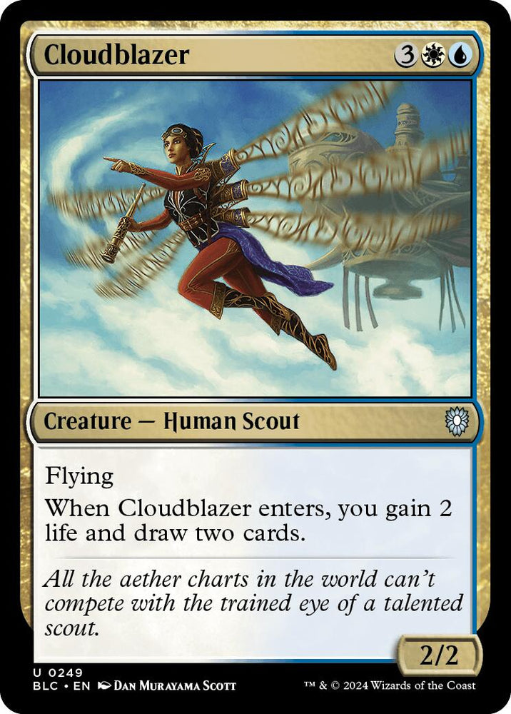 Cloudblazer [Bloomburrow Commander] Magic: The Gathering