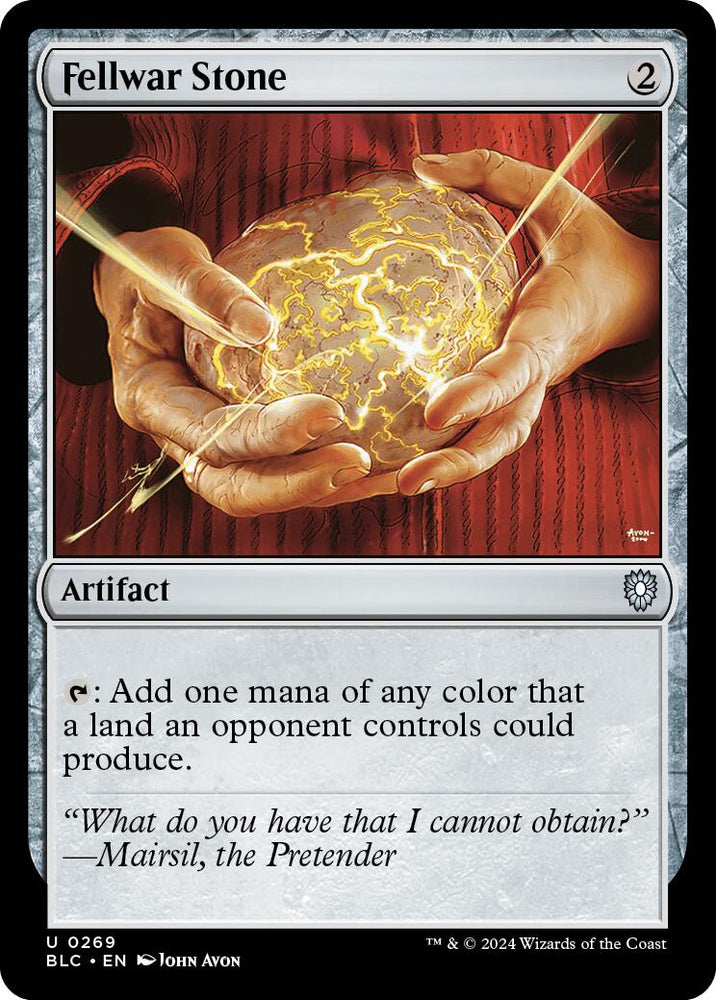 Fellwar Stone [Bloomburrow Commander] Magic: The Gathering