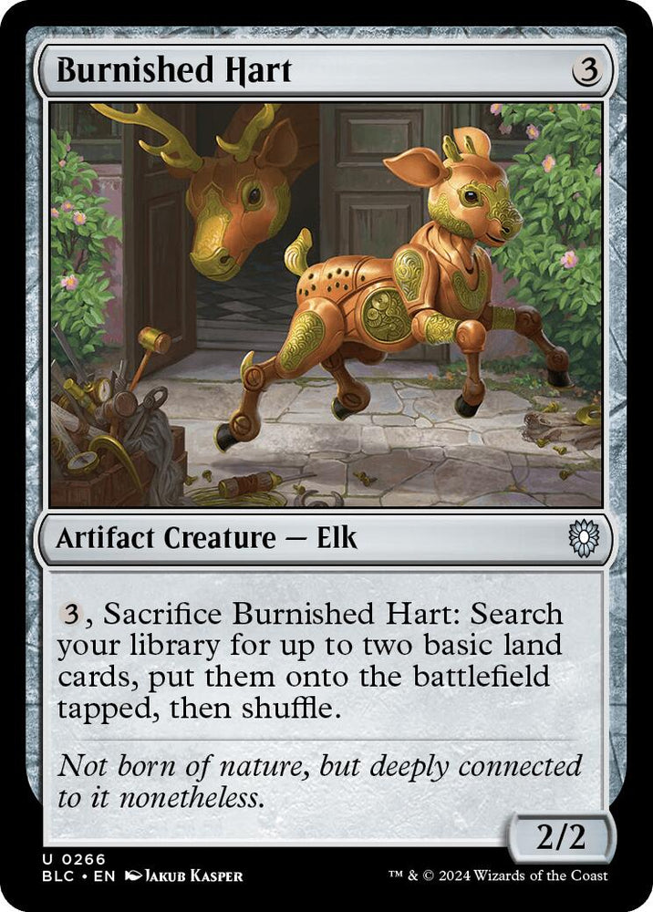 Burnished Hart [Bloomburrow Commander] Magic: The Gathering