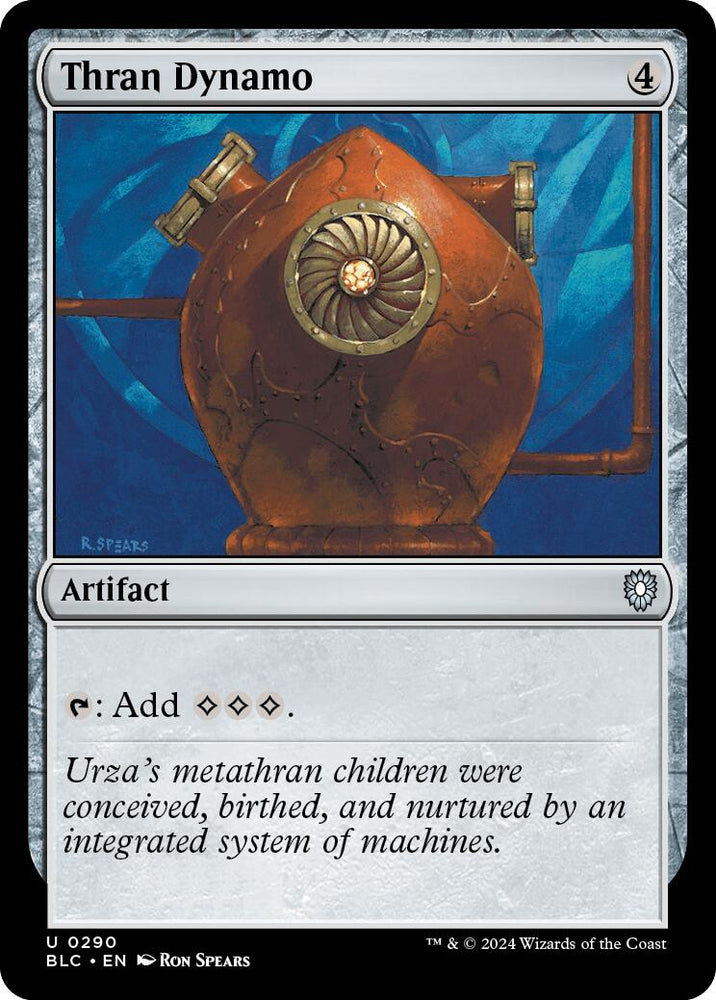 Thran Dynamo [Bloomburrow Commander] Magic: The Gathering