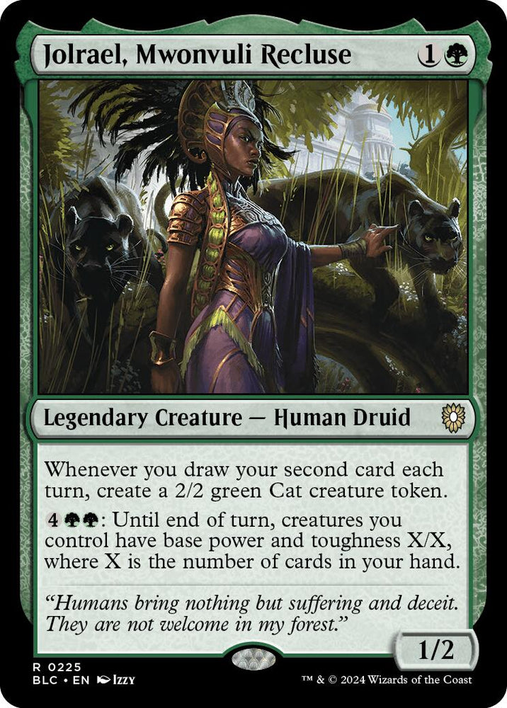 Jolrael, Mwonvuli Recluse [Bloomburrow Commander] Magic: The Gathering