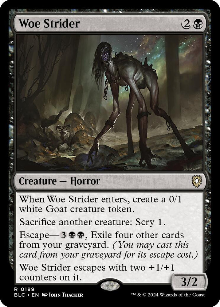 Woe Strider [Bloomburrow Commander] Magic: The Gathering