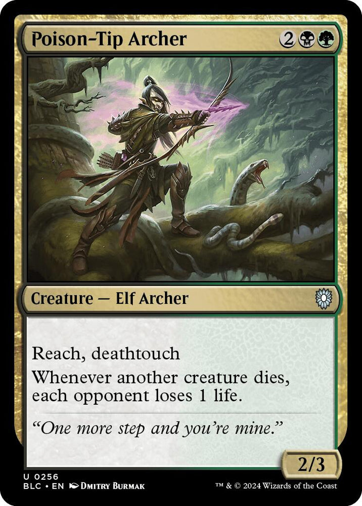 Poison-Tip Archer [Bloomburrow Commander] Magic: The Gathering