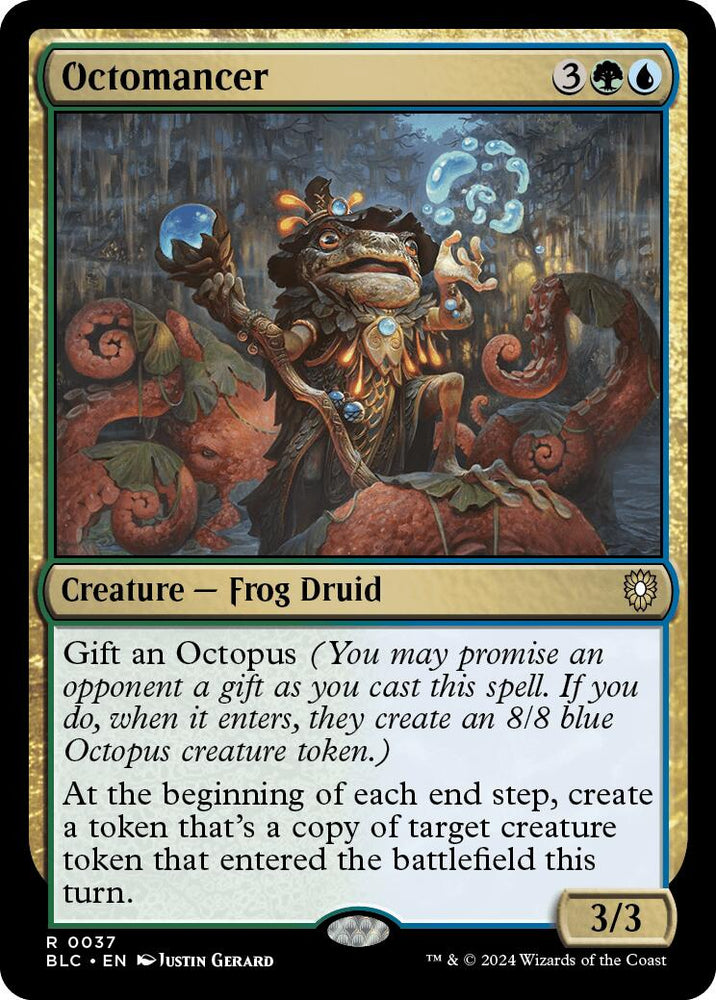 Octomancer [Bloomburrow Commander] Magic: The Gathering
