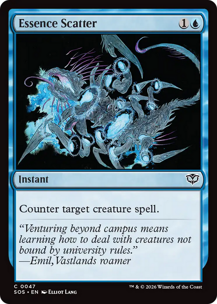 Essence Scatter [Secrets of Strixhaven] Magic: The Gathering