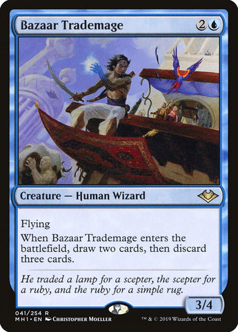 Bazaar Trademage [Modern Horizons] Magic: The Gathering