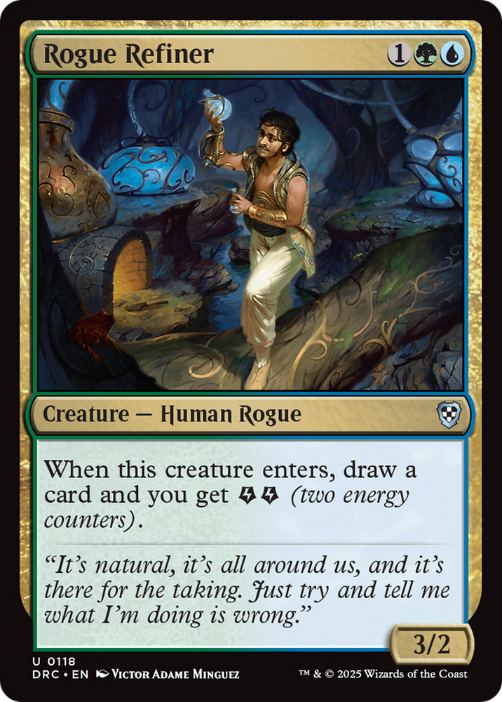 Rogue Refiner [Aetherdrift Commander] Magic: The Gathering