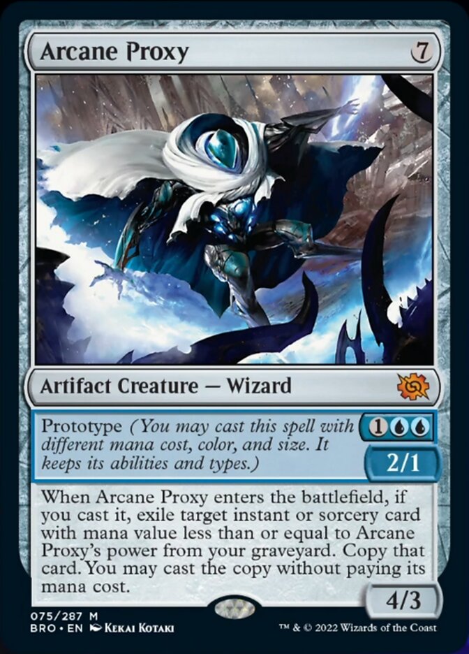 Arcane Proxy (Promo Pack) [The Brothers' War Promos] Magic: The Gathering