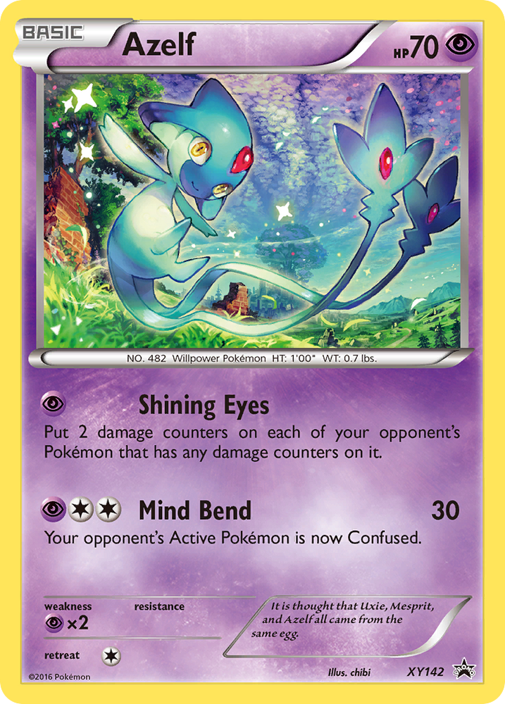 Azelf (XY142) [XY: Black Star Promos] Pokémon