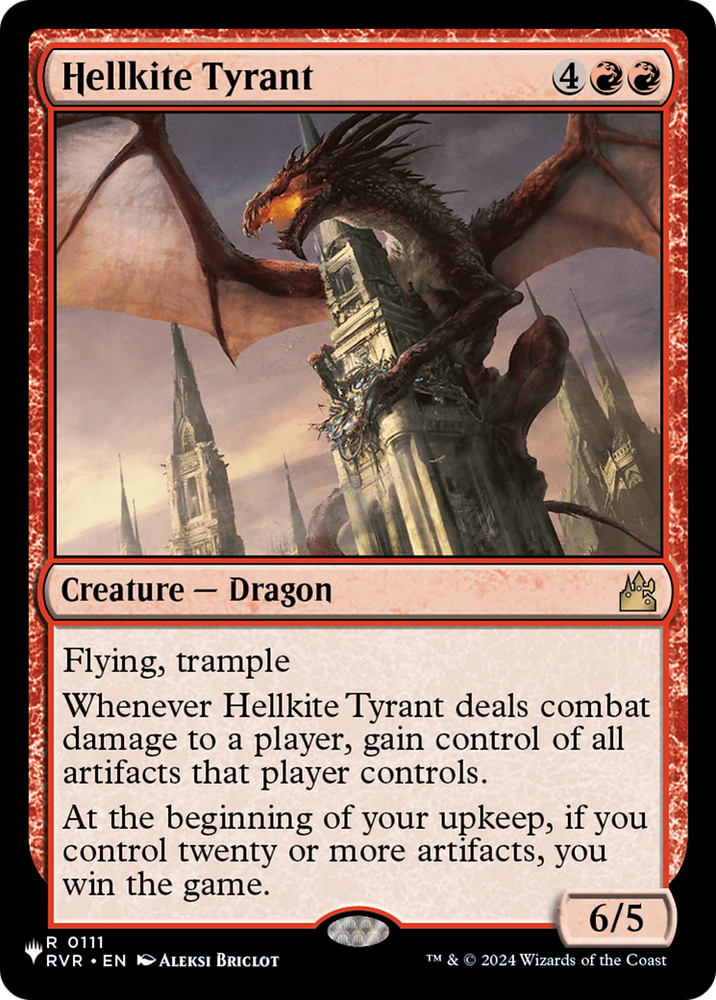 Hellkite Tyrant [The List] Magic: The Gathering