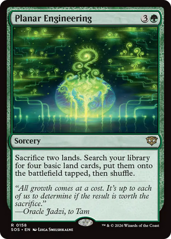 Planar Engineering [Secrets of Strixhaven] Magic: The Gathering
