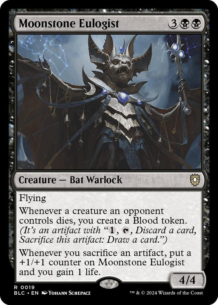 Moonstone Eulogist [Bloomburrow Commander] Magic: The Gathering