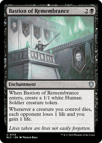Bastion of Remembrance [Bloomburrow Commander] Magic: The Gathering