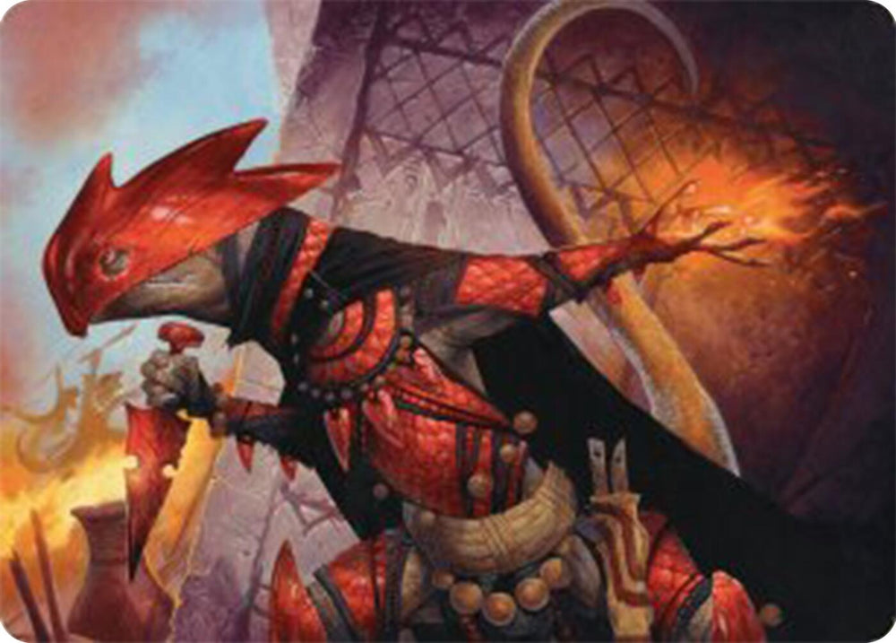 Cindering Cutthroat Art Card [Bloomburrow Art Series] Magic: The Gathering