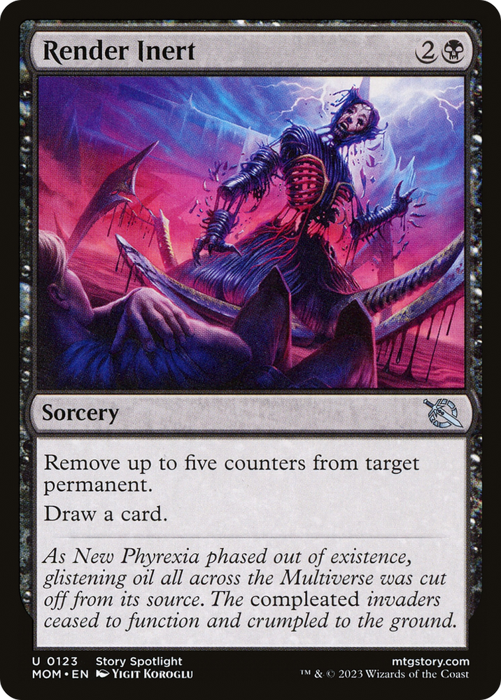 Render Inert [March of the Machine] Magic: The Gathering