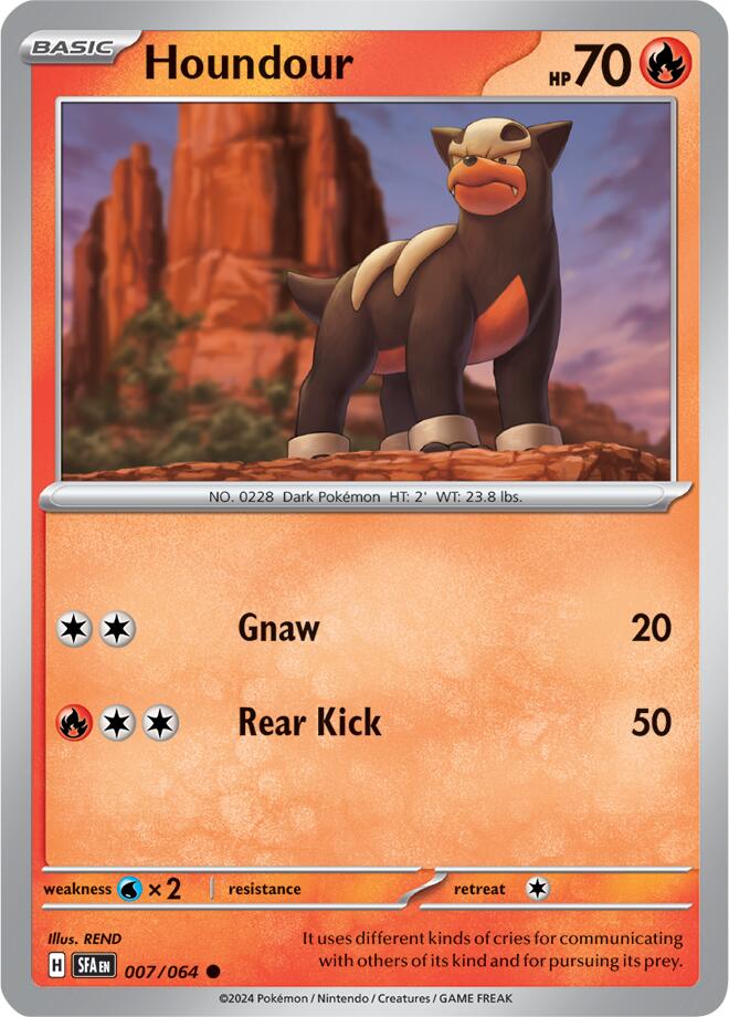 Houndour (007/064) [Scarlet & Violet: Shrouded Fable] Pokémon