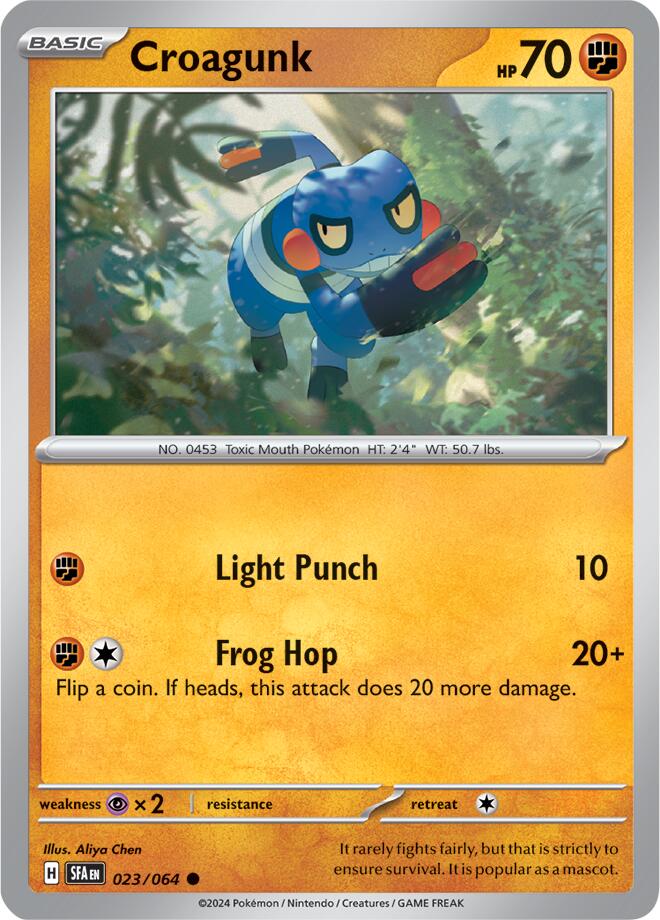 Croagunk (023/064) [Scarlet & Violet: Shrouded Fable] Pokémon