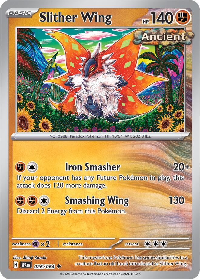 Slither Wing (026/064) [Scarlet & Violet: Shrouded Fable] Pokémon
