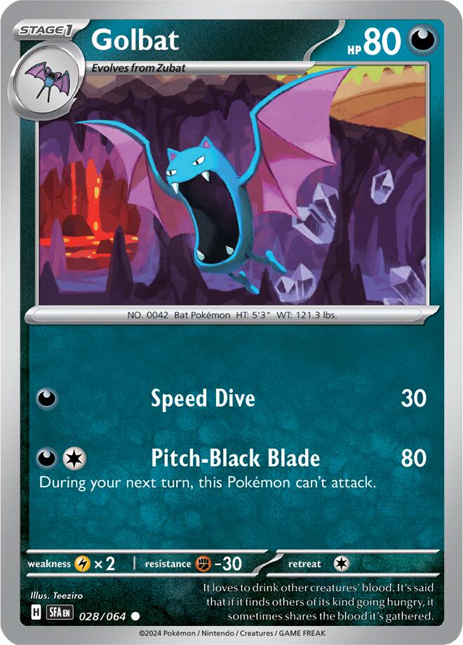 Golbat (028/064) [Scarlet & Violet: Shrouded Fable] Pokémon