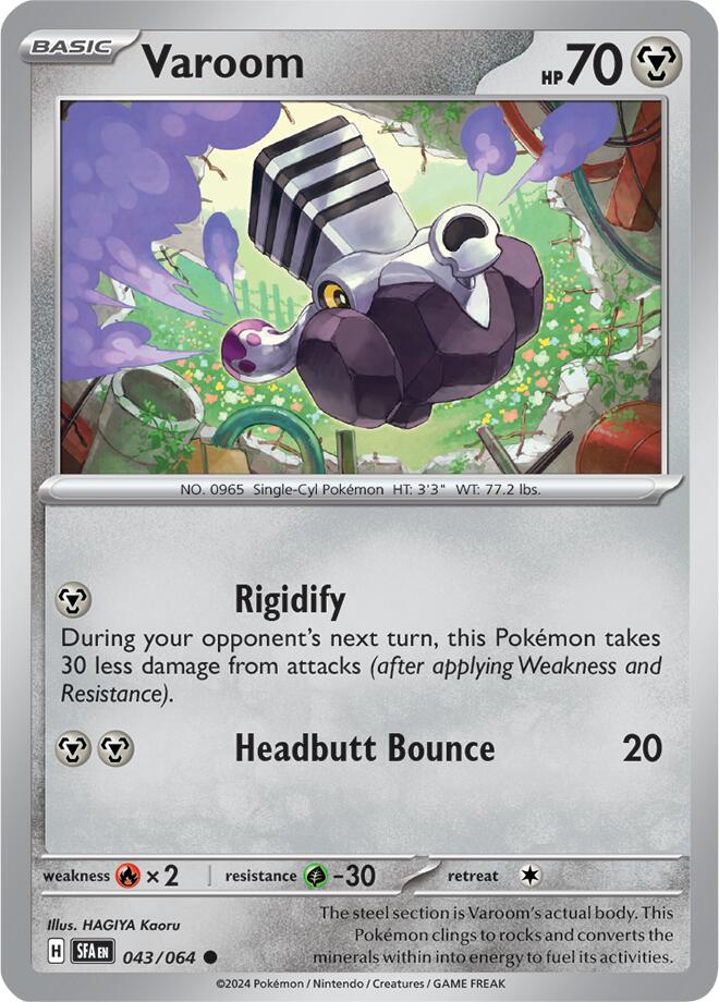 Varoom (043/064) [Scarlet & Violet: Shrouded Fable] Pokémon