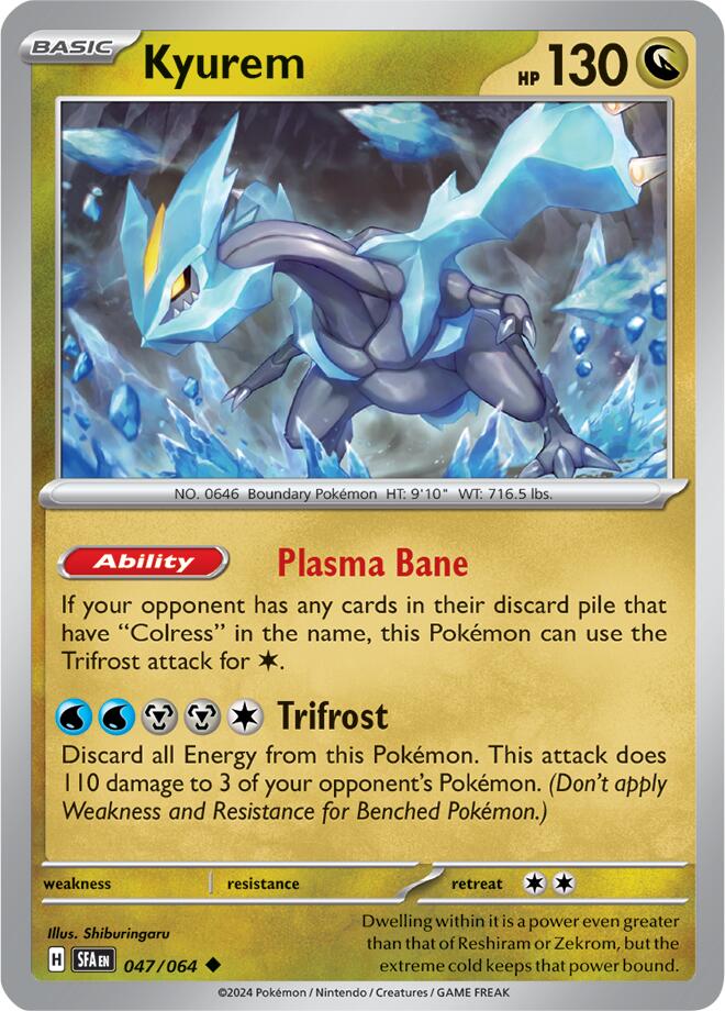 Kyurem (047/064) [Scarlet & Violet: Shrouded Fable] Pokémon