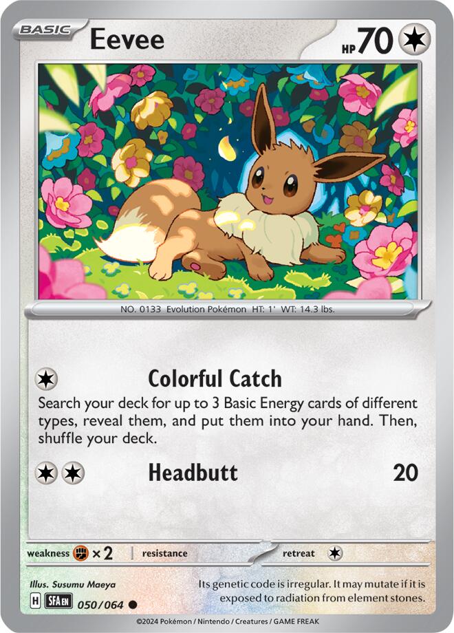 Eevee (050/064) [Scarlet & Violet: Shrouded Fable] Pokémon