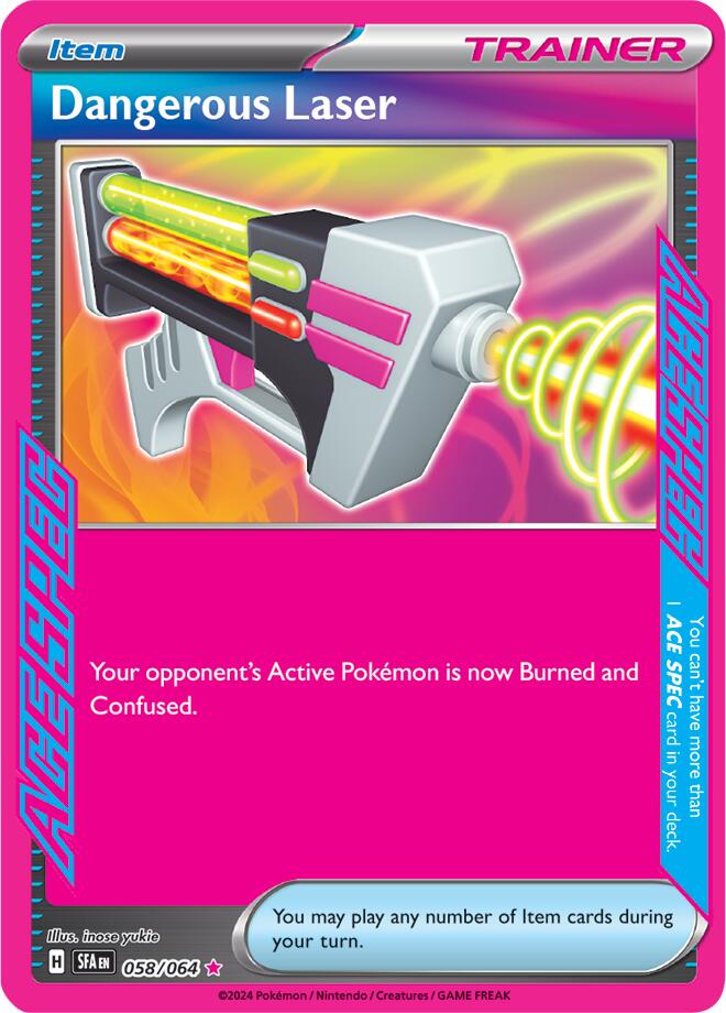 Dangerous Laser (058/064) [Scarlet & Violet: Shrouded Fable] Pokémon