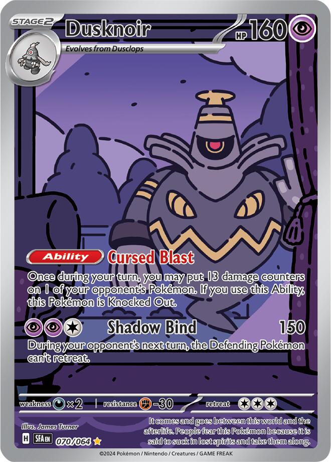 Dusknoir (070/064) [Scarlet & Violet: Shrouded Fable] Pokémon
