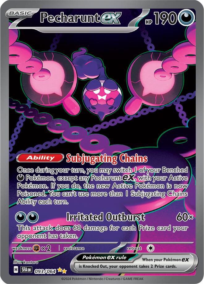 Pecharunt ex (093/064) [Scarlet & Violet: Shrouded Fable] Pokémon