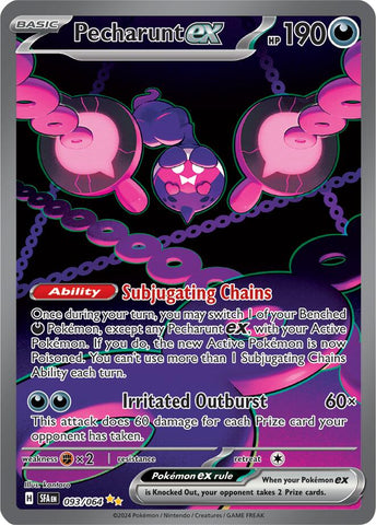 Pecharunt ex (093/064) [Scarlet & Violet: Shrouded Fable] Pokémon