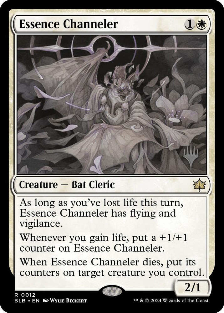 Essence Channeler (Promo Pack) [Bloomburrow Promos] Magic: The Gathering