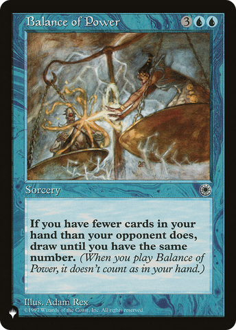 Balance of Power [The List] Magic: The Gathering