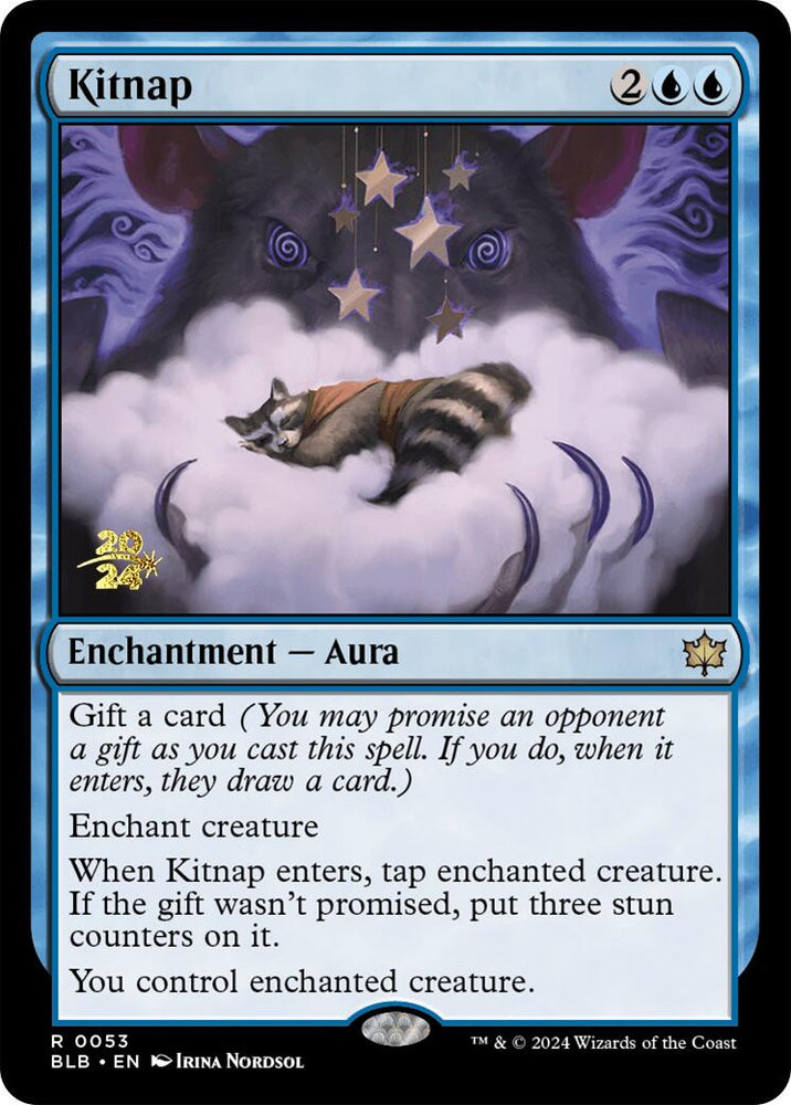 Kitnap [Bloomburrow Prerelease Promos] Magic: The Gathering