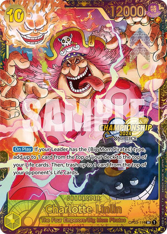 Charlotte Linlin (Championship 2024) [One Piece Promotion Cards] Bandai