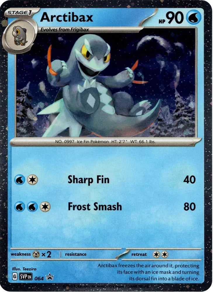 Arctibax (064) (Cosmos Holo) [Scarlet & Violet: Black Star Promos] Pokémon