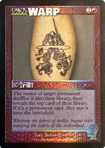 Chaos Warp (Rainbow Foil) [Secret Lair Drop Series] Magic: The Gathering