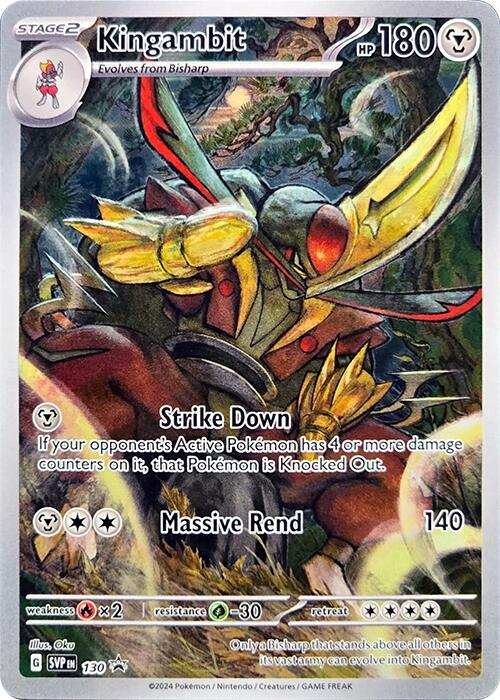 Kingambit (130) [Scarlet & Violet: Black Star Promos] Pokémon