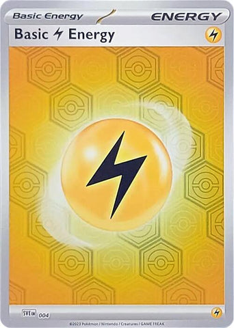 Basic Lightning Energy (004) [Scarlet & Violet: Shrouded Fable] Pokémon