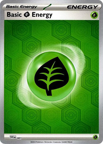 Basic Grass Energy (001) [Scarlet & Violet: Shrouded Fable] Pokémon