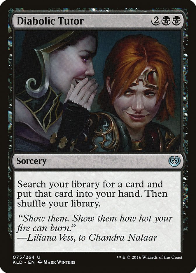Diabolic Tutor [Kaladesh] Magic: The Gathering