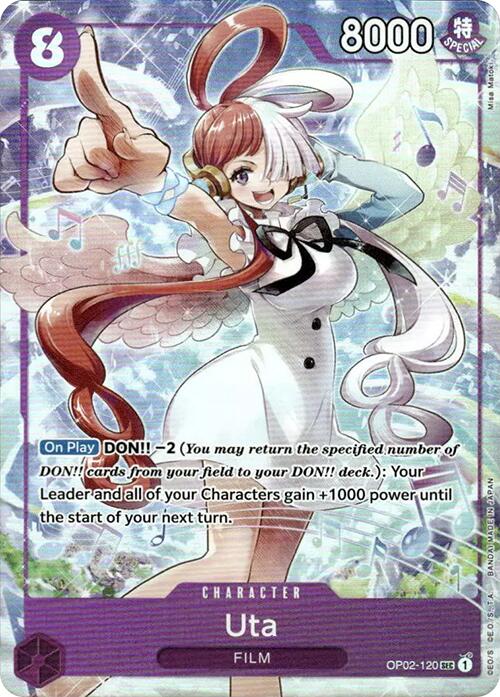 Uta (OP02-120) (Premium Card Collection -Uta-) [One Piece Promotion Cards] Bandai